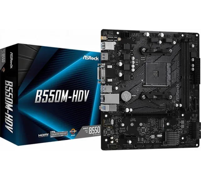Mother ASRock B550M-HDV AM4 DDR4