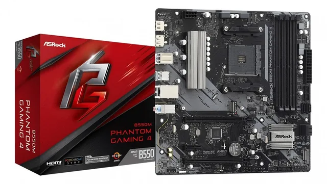 Mother ASRock Phantom Gaming B550M AM4 DDR4