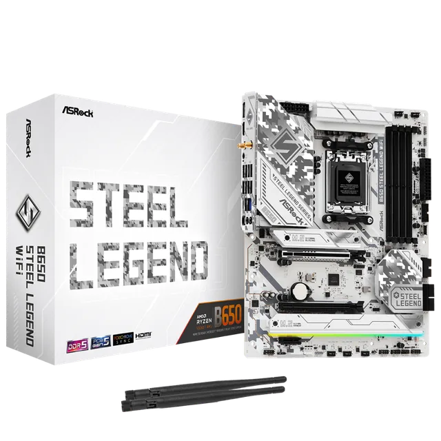 Mother ASRock Steel Legend B650 AM5 DDR5 WiFi