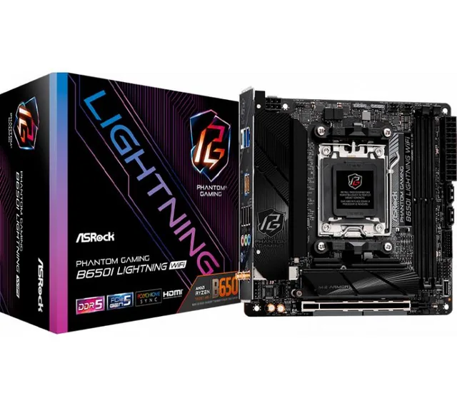 Mother ASRock Lightning B650I AM5 DDR5 WiFi