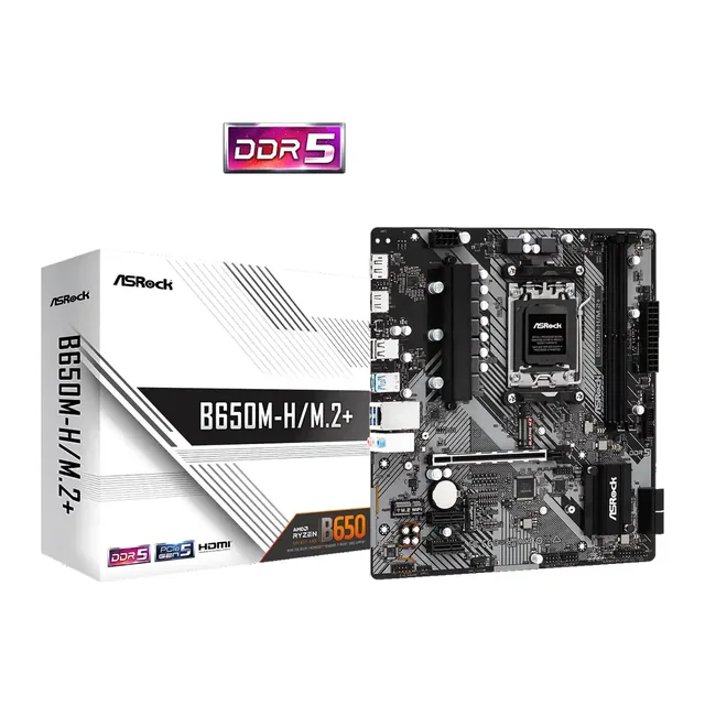 Mother ASRock B650M-H AM5 DDR5