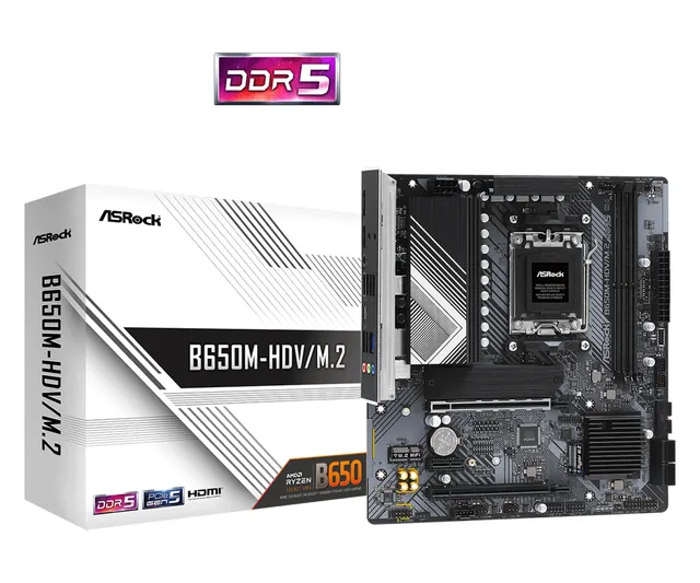 Mother ASRock B650M-HDV AM5 DDR5