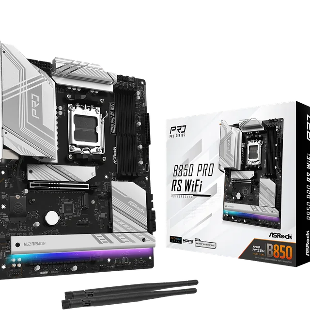 Mother ASRock Pro RS B850 AM5 DDR5 WiFi