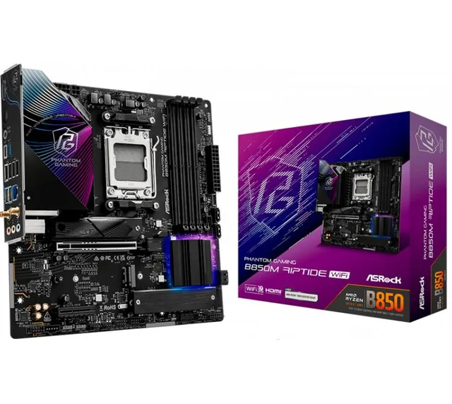 Mother ASRock Riptide B850M AM5 DDR5 WiFi