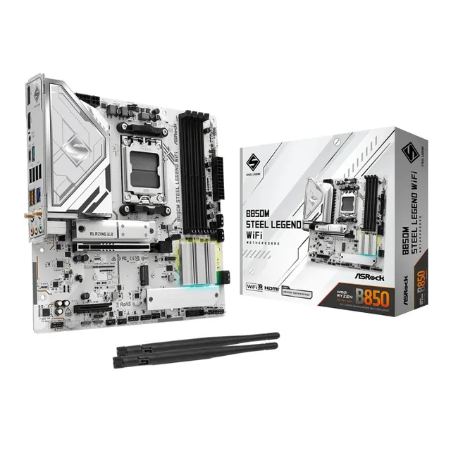 Mother ASRock Steel Legend B850M AM5 DDR5 WiFi