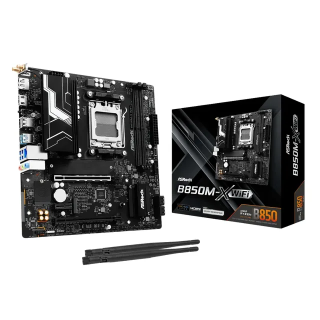 Mother ASRock B850M-X AM5 DDR5 WiFi