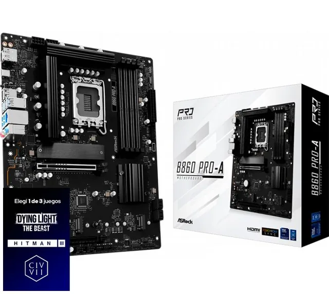 Mother ASRock B860 LGA1851 DDR5