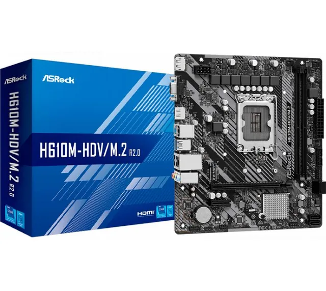 Mother ASRock H610M-HDV LGA1700 DDR4