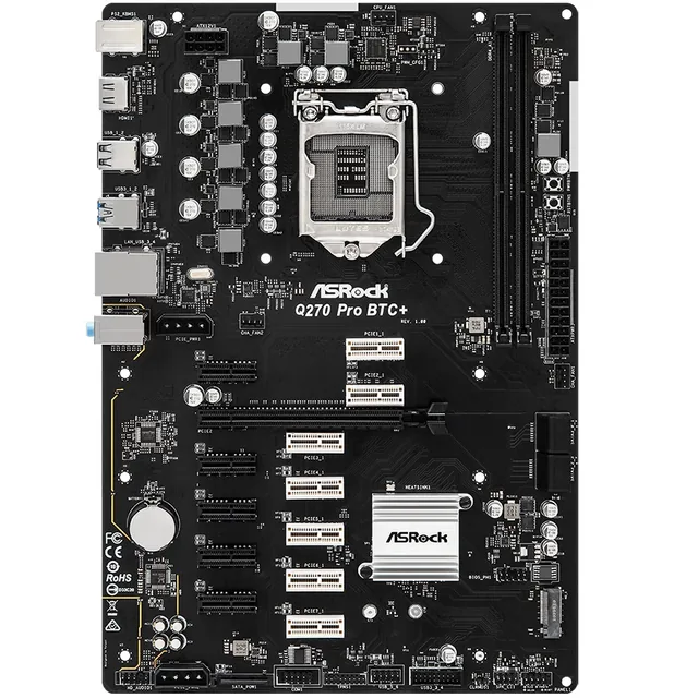 Mother Asrock Q270 PRO BTC+1151