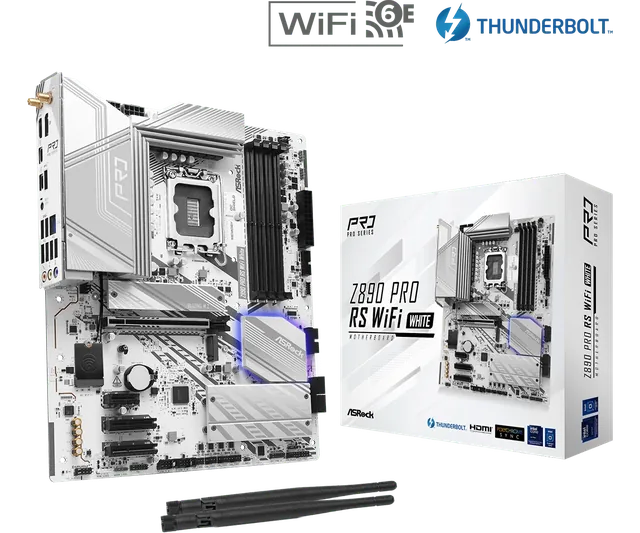 Mother ASRock Pro RS Z890 LGA1851 DDR5 WiFi