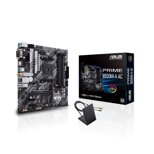 Mother ASUS Prime B550M-A AC AM4 DDR4 WiFi