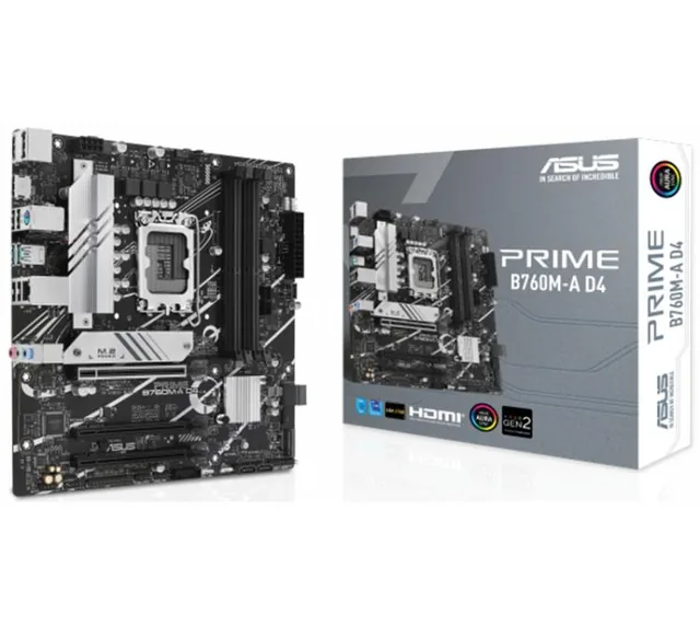 Mother ASUS Prime B760M-A D4 12 LGA1700 DDR4