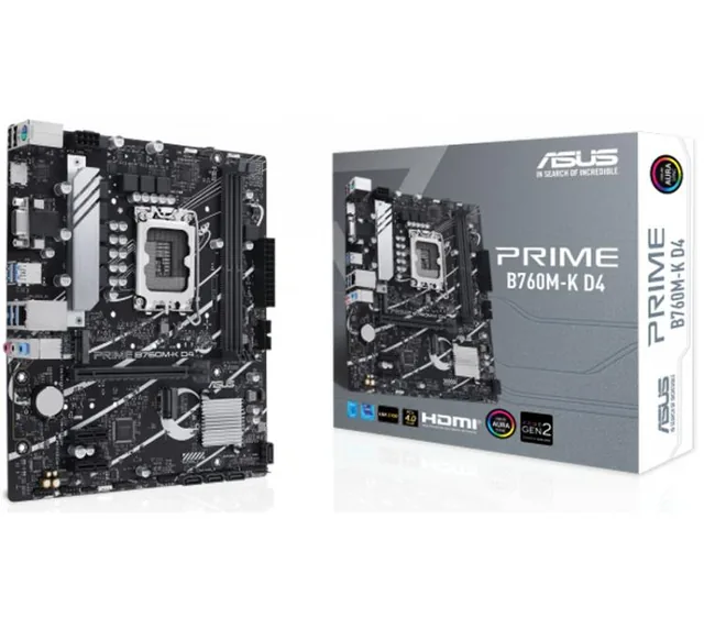 Mother ASUS Prime B760M-K D4 12 LGA1700 DDR4