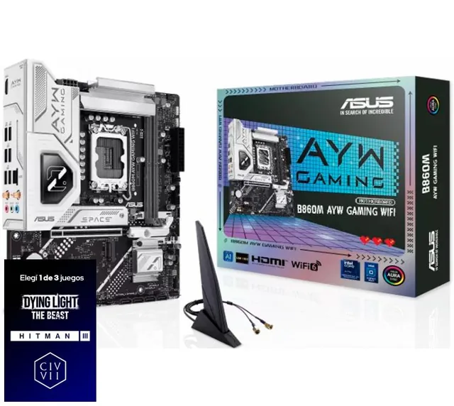 Mother ASUS Prime B860M AYW LGA1851 DDR5 WiFi