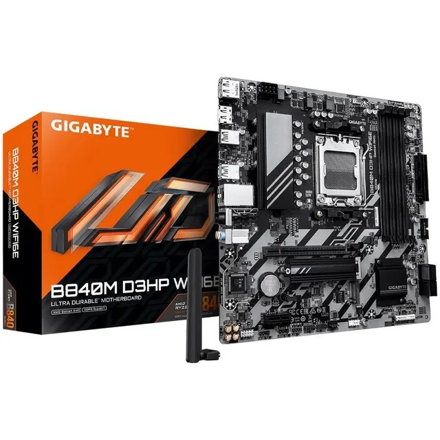 Mother Gigabyte B840M D3HP WF6E AM5 DDR5