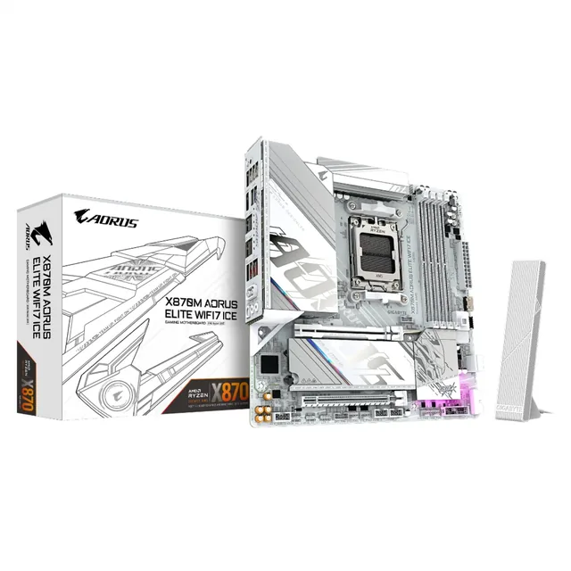 Mother Gigabyte AORUS Elite X870M AM5 DDR5 ICE