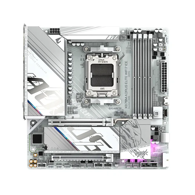 Mother Gigabyte AORUS Elite X870M AM5 DDR5 WiFi ICE