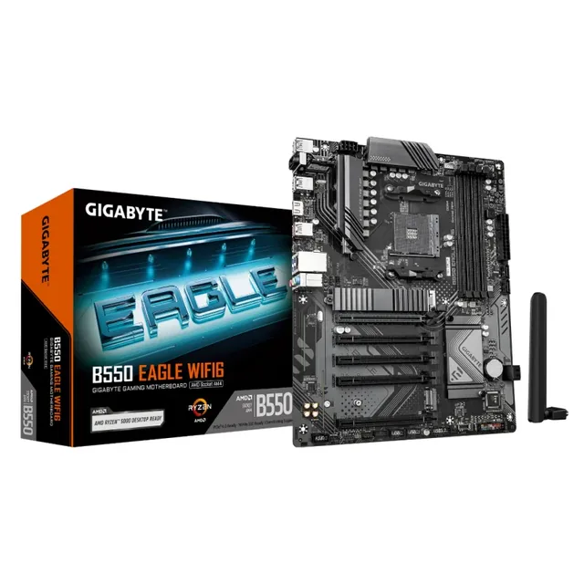 Mother Gigabyte Eagle B550 AM4 DDR4 WiFi