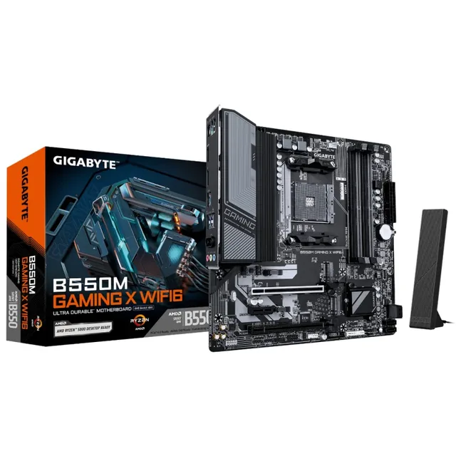 Mother Gigabyte Gaming X B550M AM4 DDR4 WiFi
