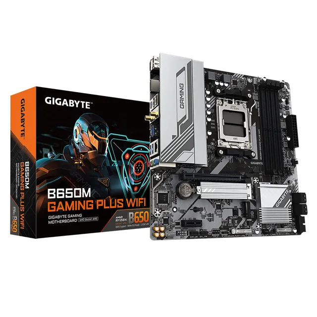Mother Gigabyte Gaming Plus B650M AM5 DDR5 WiFi