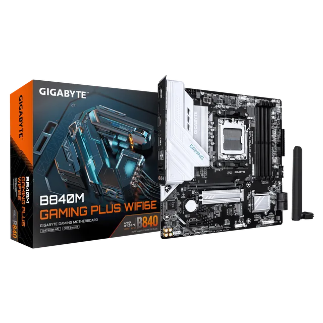 Mother Gigabyte Gaming Plus B840M AM5 DDR5 WiFi