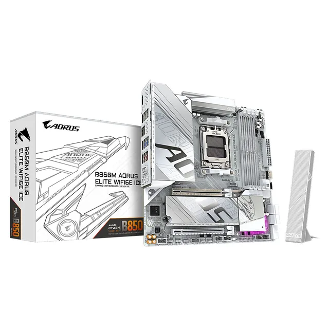 Mother Gigabyte AORUS Elite B850M AM5 DDR5 WiFi ICE