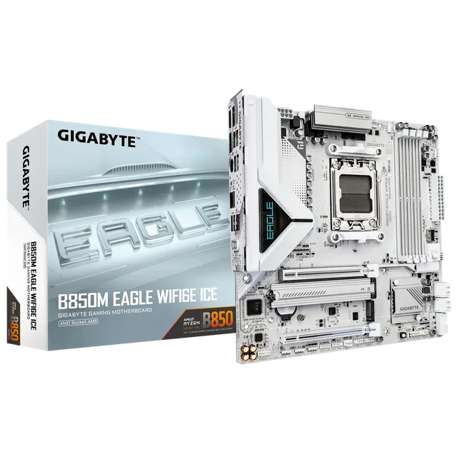 Mother Gigabyte Eagle B850M AM5 DDR5 WiFi ICE