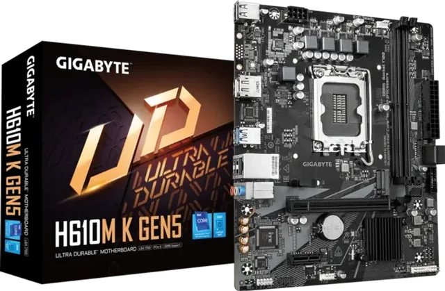 Mother Gigabyte H610M K GEN5 LGA1700 DDR5