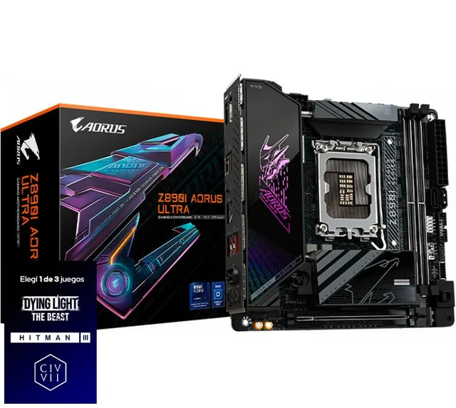 Mother Gigabyte AORUS Z890I LGA1851 DDR5