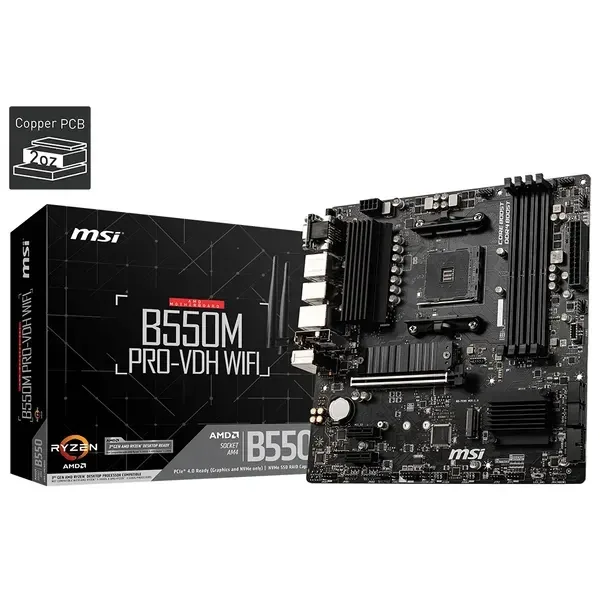 Mother MSI B550M AM4 DDR4 WiFi
