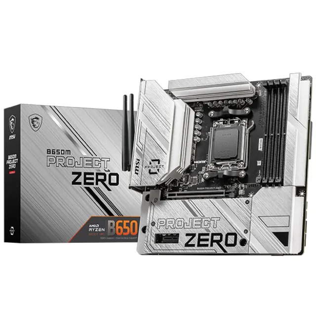 Mother MSI B650M PROJECT ZERO AM5 DDR5