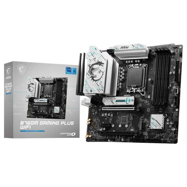 Mother MSI Gaming Plus B760M LGA1700 DDR5 WiFi