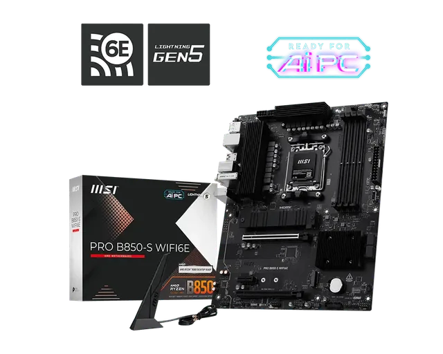 Mother MSI B850-S AM5 DDR5 WiFi