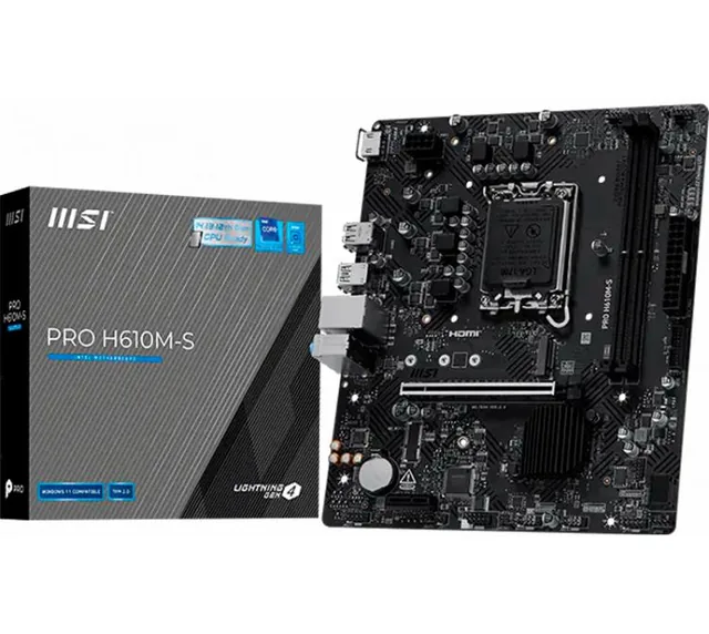 Mother MSI H610M-S LGA1700 DDR5