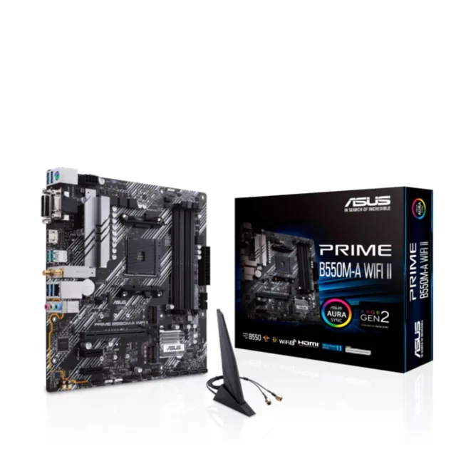 Mother ASUS Prime B550M-A II AM4 DDR4 WiFi