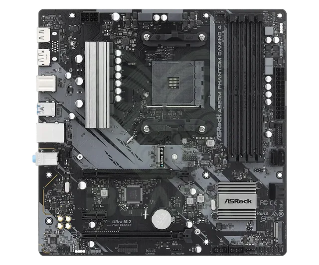 Mother ASRock Phantom Gaming A520M AM4 DDR4