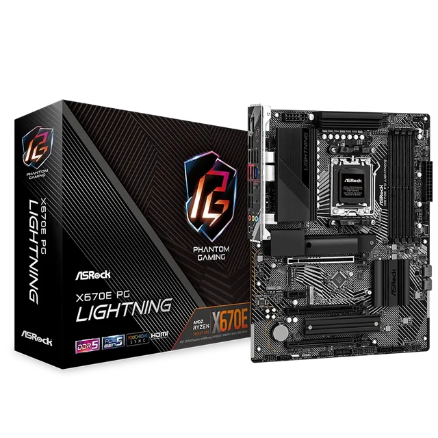 Mother ASRock Lightning X670E PG AM5 DDR5
