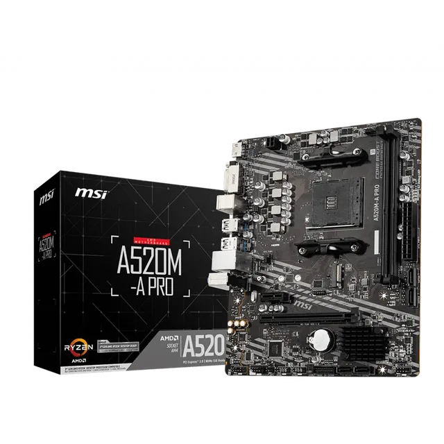 Mother MSI A520M-A AM4 DDR4