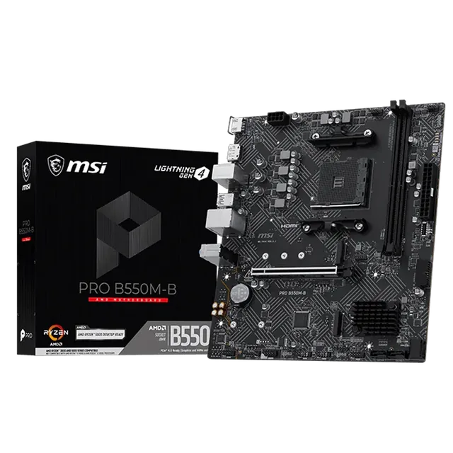 Mother MSI B550M-B AMD AM4 DDR4