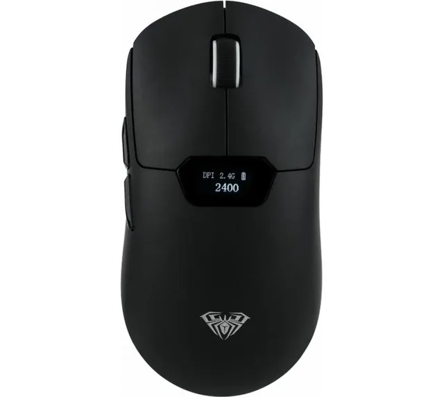 Mouse Aula SC390 PRO Wireless 2.4Ghz Bluetooth Ultraligero Black USB-C