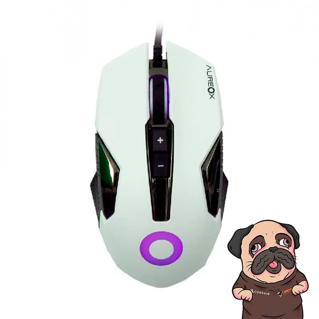 MOUSE AUREOX FIREFORCE WHITE