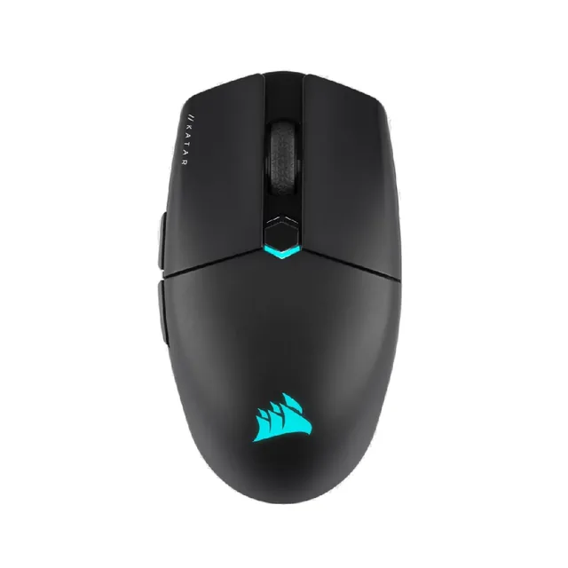 Mouse Corsair Katar Elite SlipStream Wireless 2.4Ghz Bluetooth 1ms 69g RGB 60Hs