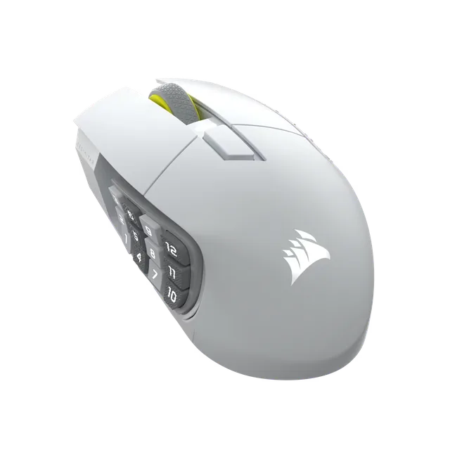 Mouse Corsair Scimitar Elite Se Mmo Wireless White