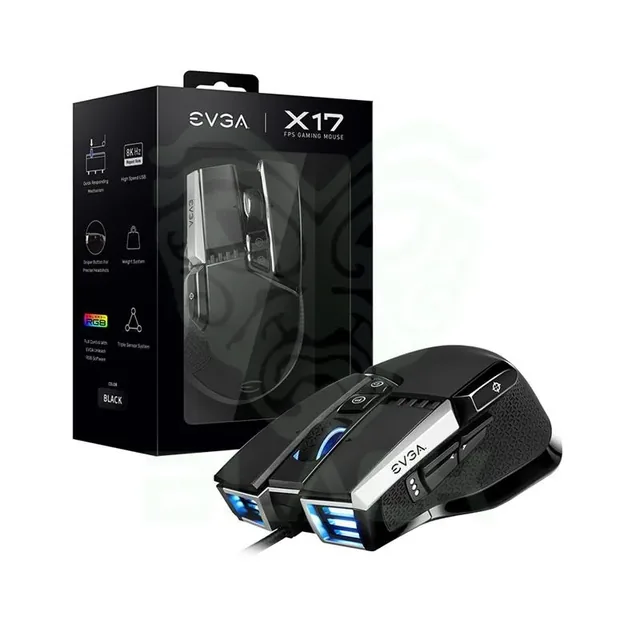 Mouse Evga X17 Gaming Black