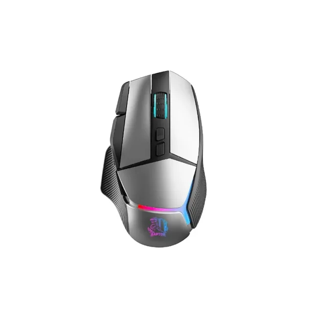Mouse Gamer Raptor Storm Grip 9 Botones 8000DPI Retroiluminado