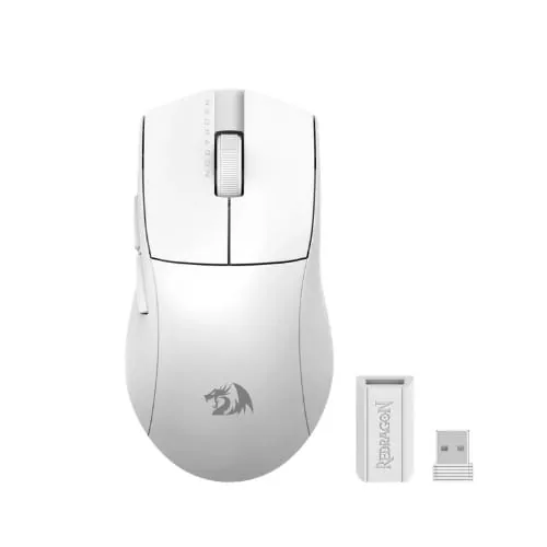 Mouse Gamer Redragon King Pro M916 4K Wireless Rosa