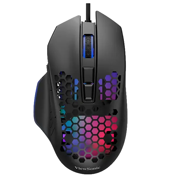 Mouse Gamer ViewSonic MU910 6400dpi 9 Botones USB RGB