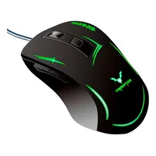 Mouse Gamer Wesdar 6 Botones Usb Pc Oficina 2400 Dpi Optico Negro