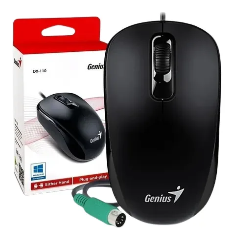 Mouse Genius DX-110 PS2 Black
