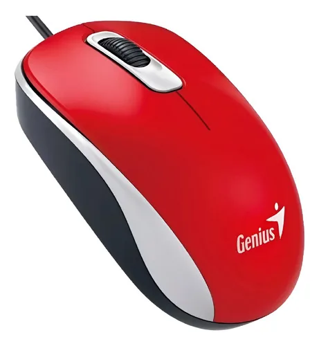 Mouse Genius DX-110 USB Rojo